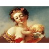 Jean Onol&eacute; Fragonard Paintings - Full Round Diamond - 55*45cm