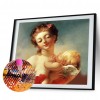 Jean Onol&eacute; Fragonard Paintings - Full Round Diamond - 55*45cm
