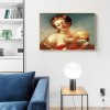 Jean Onol&eacute; Fragonard Paintings - Full Round Diamond - 55*45cm