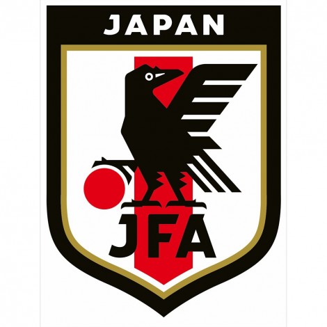Japan Football - Full Round Diamond - 30x40cm