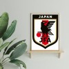 Japan Football - Full Round Diamond - 30x40cm