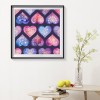 Flower Heart - Full Diamond Painting - 40x40cm