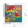 Illustrator By Antonio Segura Donat - Full Round Diamond - 30*30cm