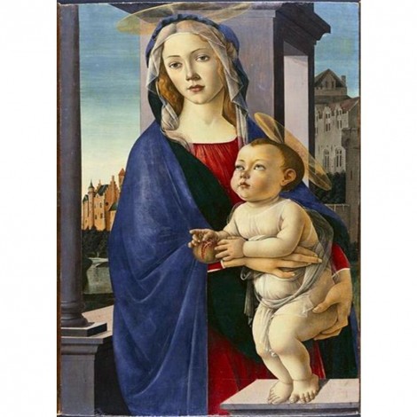 BotticelliMosiac - Full Round Diamond - 40x50cm