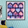 Flower Heart - Full Diamond Painting - 40x40cm