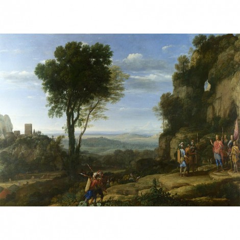 Peasant War - Full Round Diamond - 45x35cm