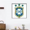 Soccer Team - Full Round Diamond - 30x30cm