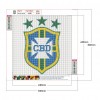 Soccer Team - Full Round Diamond - 30x30cm