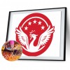 Florence Logo - Full Round Diamond - 40x30cm
