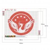 Florence Logo - Full Round Diamond - 40x30cm