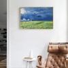 Wheatfield under Thunderclouds - Full Round Diamond - 40x30cm