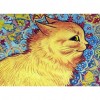 Cute Cats Color - Full Round Diamond - 40x30cm
