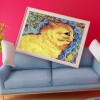 Cute Cats Color - Full Round Diamond - 40x30cm