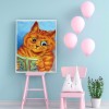 Color CatDecor - Full Round Diamond - 30x40cm