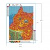 Color CatDecor - Full Round Diamond - 30x40cm