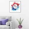 Independence Day  - Full Round Diamond - 30x30cm