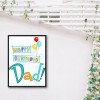 Letter - Full Round Diamond - 30x40cm