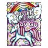 DIY Mosaic Rainbow Horn Horse Picture Full Drill Round Diamond Painting Kit