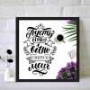 Letter Man - Full Round Diamond - 35x35cm