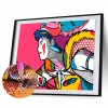 Indians - Full Round Diamond - 40*30cm