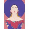 Japanese Woman - Full Round Diamond - 30x40cm
