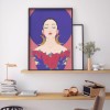 Japanese Woman - Full Round Diamond - 30x40cm
