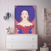 Japanese Woman - Full Round Diamond - 30x40cm