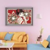 Kimono Girl - Full Round Diamond - 50*35cm