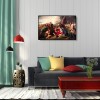Santa Claus - Full Round Diamond - 40x30cm