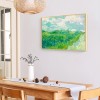 Green Wheat Field - Full Round Diamond - 40x30cm