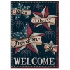 Independence Day  - Full Round Diamond - 30x40cm