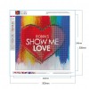 Show Me - Full Round Diamond - 30*30cm