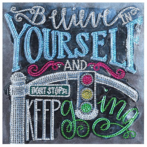 Letter - Special Shaped Diamond - 25x25cm