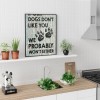 Dogs Letters - Full Round Diamond - 30x40cm