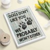 Dogs Letters - Full Round Diamond - 30x40cm
