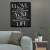 I LOVE YOU Hobby - Partial Round Diamond - 30x40cm