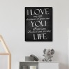 I LOVE YOU Hobby - Partial Round Diamond - 30x40cm