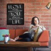 I LOVE YOU Hobby - Partial Round Diamond - 30x40cm