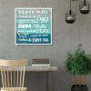 Beach Rules - Full Round Diamond - 30x30cm