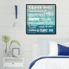 Beach Rules - Full Round Diamond - 30x30cm