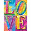 Letters Love - Full Round Diamond - 30*40cm