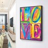 Letters Love - Full Round Diamond - 30*40cm