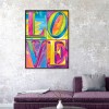 Letters Love - Full Round Diamond - 30*40cm