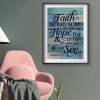 Letter - Full Round Diamond - 40x30cm