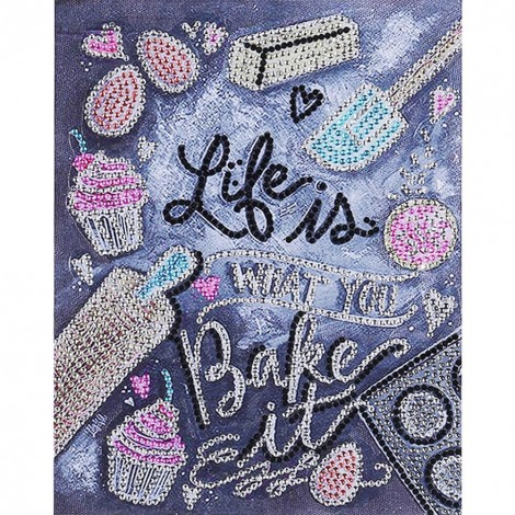 Letter - Special Shaped Diamond - 30x25cm