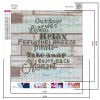Outdoor Rules - Full Round Diamond - 30x30cm