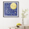 Good Night Moon - Full Diamond Painting - 30x30cm