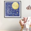 Good Night Moon - Full Diamond Painting - 30x30cm