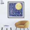 Good Night Moon - Full Diamond Painting - 30x30cm
