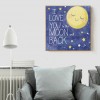 Good Night Moon - Full Diamond Painting - 30x30cm
